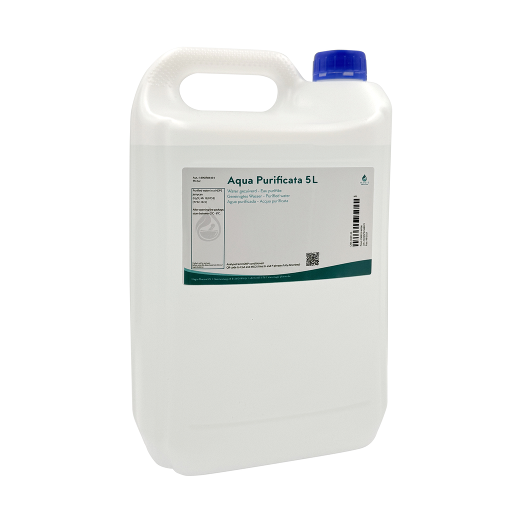 Agua purificada 5L