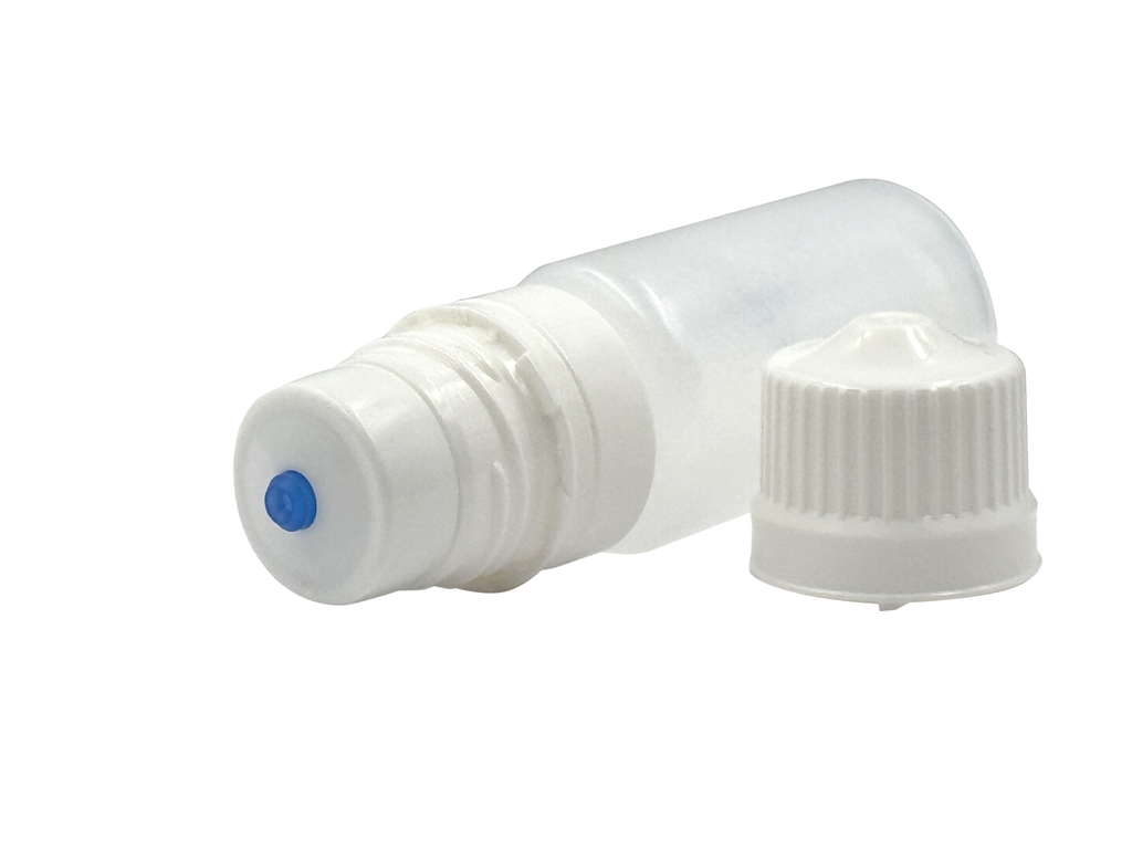 Bottle plastic eye drops with filtration transparant sterile 10mL per 5