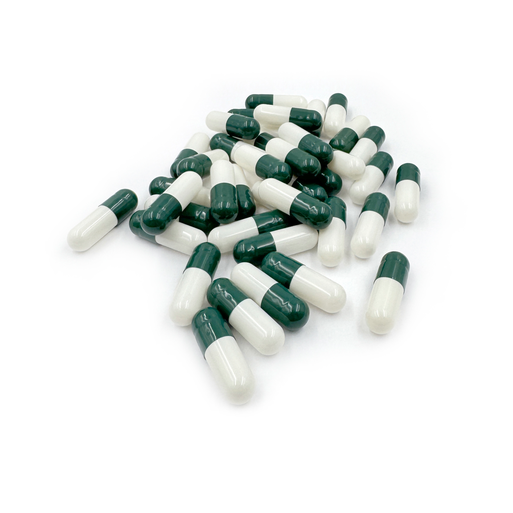 Gelulen N°2 Green/White 5000 caps