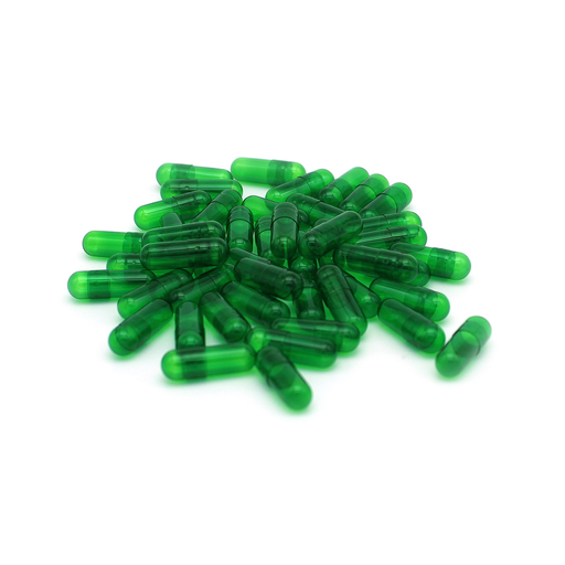 [9113066] Capsules N°2 Green Transparant/Transparant 5000 caps